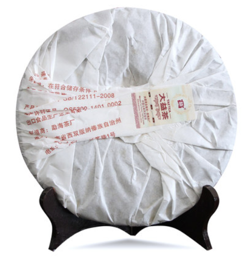2011 DaYi "Pu Zhi Wei" (General) Cake 357g Puerh Shou Cha Ripe Tea