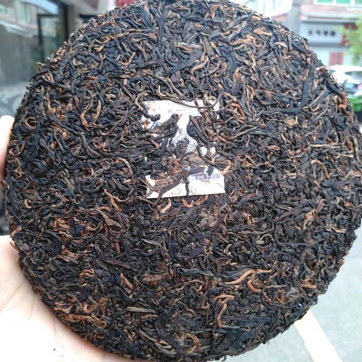 2005 ChangTai "Cha Pin Tian Xia - Zi Ya" (Menghai Purple Bud) Cake 400g Puerh Raw Tea Sheng Cha