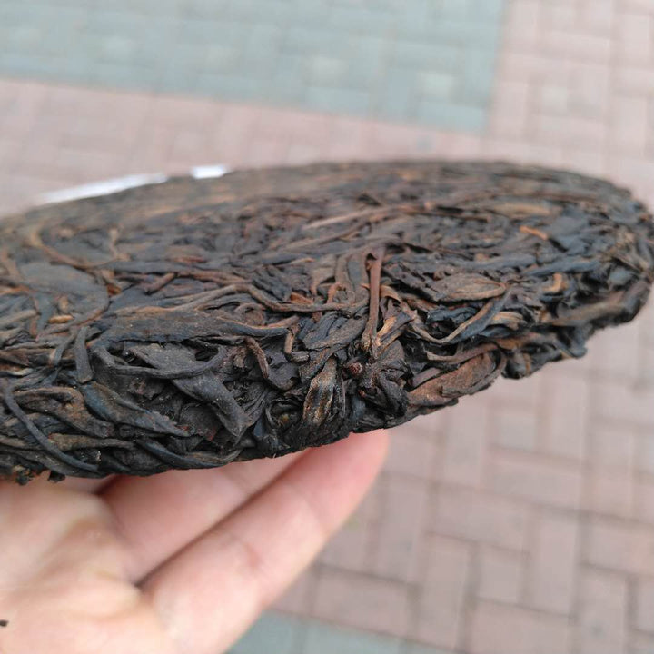 2009 NanQiao "Che Fo Nan- Yi Wu Chen Cha" (Yiwu Aged Tea) Cake 400g Puerh Raw Tea Sheng Cha