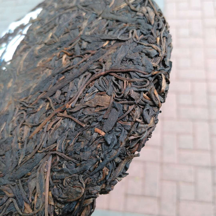2009 NanQiao "Che Fo Nan- Yi Wu Chen Cha" (Yiwu Aged Tea) Cake 400g Puerh Raw Tea Sheng Cha