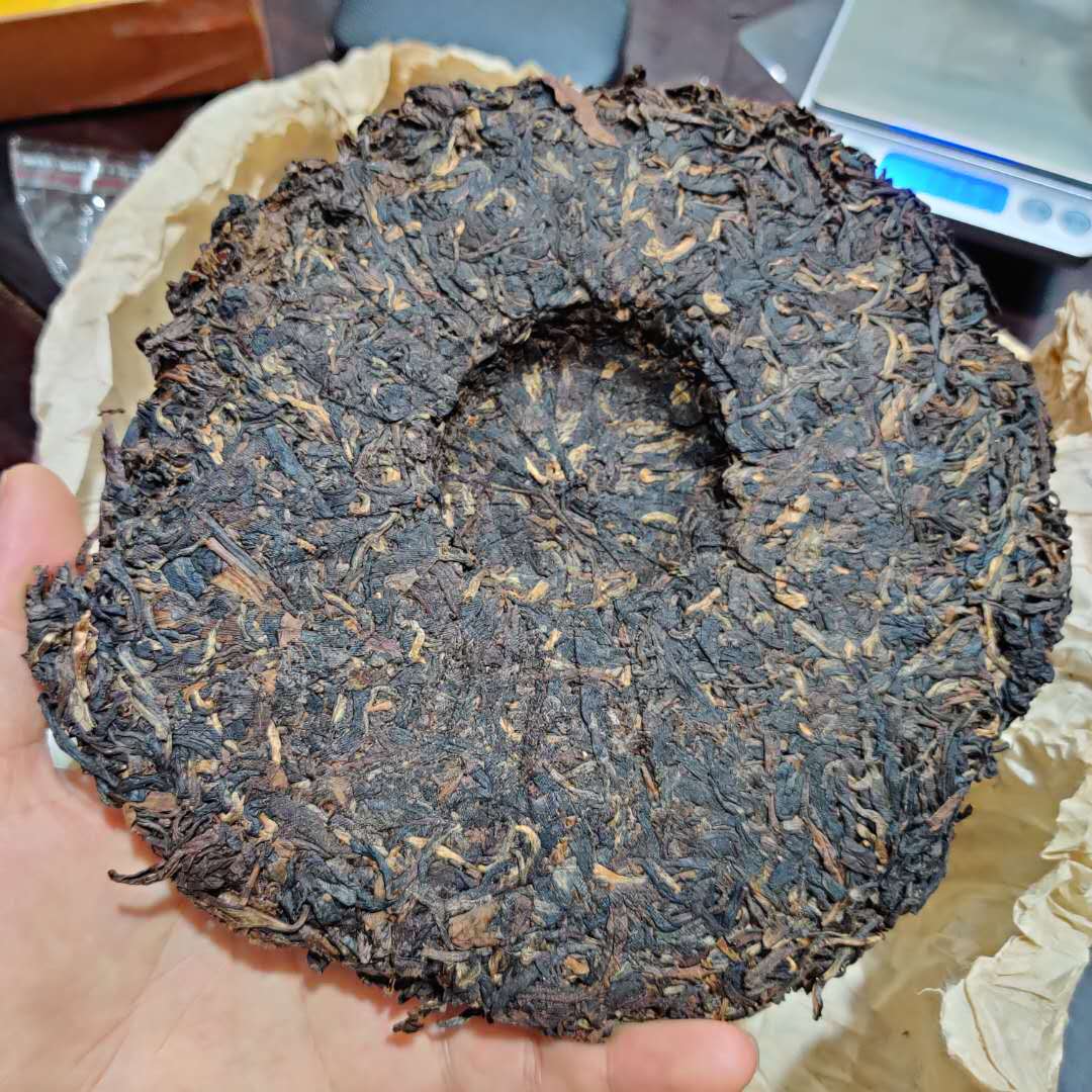 2001 Liming "431301" (Green Mark) Cake 357g Puerh Raw Tea Sheng Cha