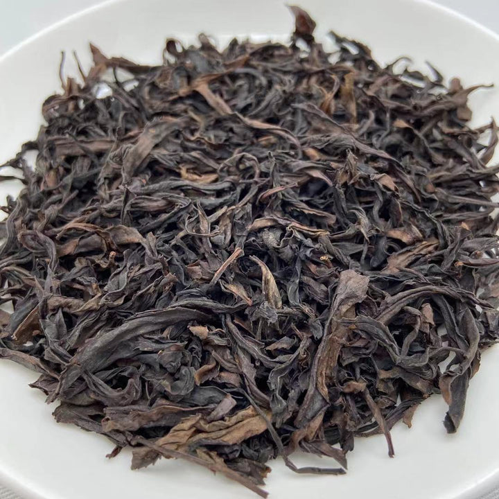 Spring "Que She"(Sparrow Tongue) Heavy-Roasted A++ Grade Wuyi Yancha, Rock / Cliff Oolong Tea