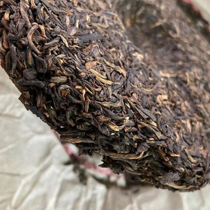 2002 TaiLian "Ji Nian" (Commemoration of 2002 International Puer Tea Seminar) Cake 400g Puerh Sheng Cha Raw Tea