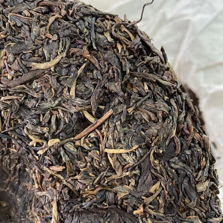 2002 TaiLian "Ji Nian" (Commemoration of 2002 International Puer Tea Seminar) Cake 400g Puerh Sheng Cha Raw Tea