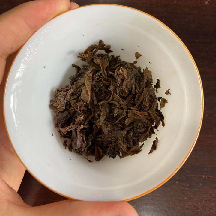 2005 GuFoHai "Lv Tai Yang" (Green Sun - Arbor Cake) 400g Puerh Raw Tea Sheng Cha