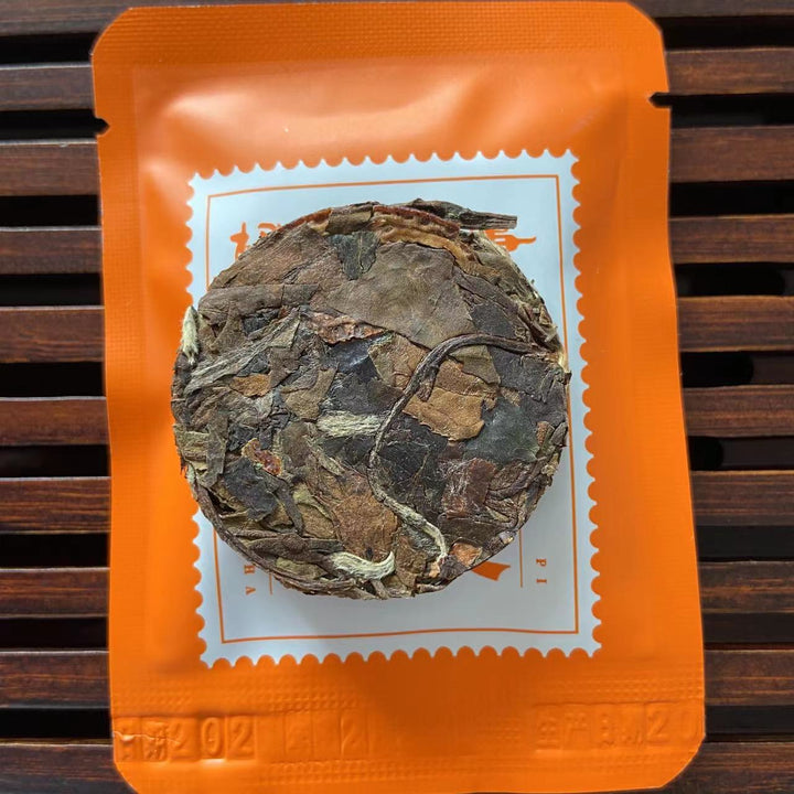2021 "Chen Pi - Bai Cha" (Tangerine Peel - White Tea ) Hybrid Mini Cake 5.5g
