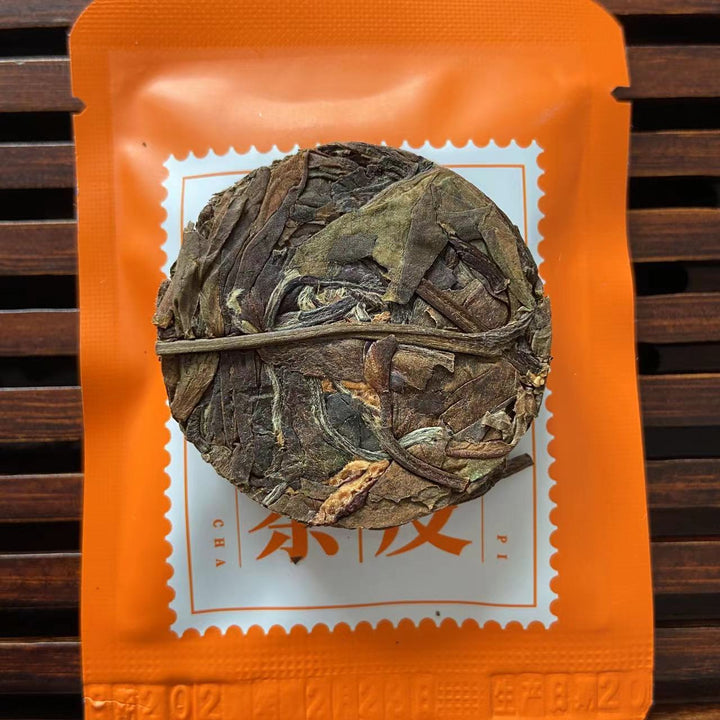 2021 "Chen Pi - Bai Cha" (Tangerine Peel - White Tea ) Hybrid Mini Cake 5.5g