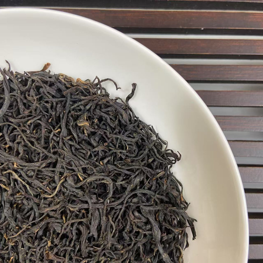 2025 Spring Black Tea "Jiu Qu Hong Mei" (Jiuqu Red Plum) 250g/Bag, A+++ Grade, Long  Jing #43 Material ,Hong Cha, ZheJiang Province
