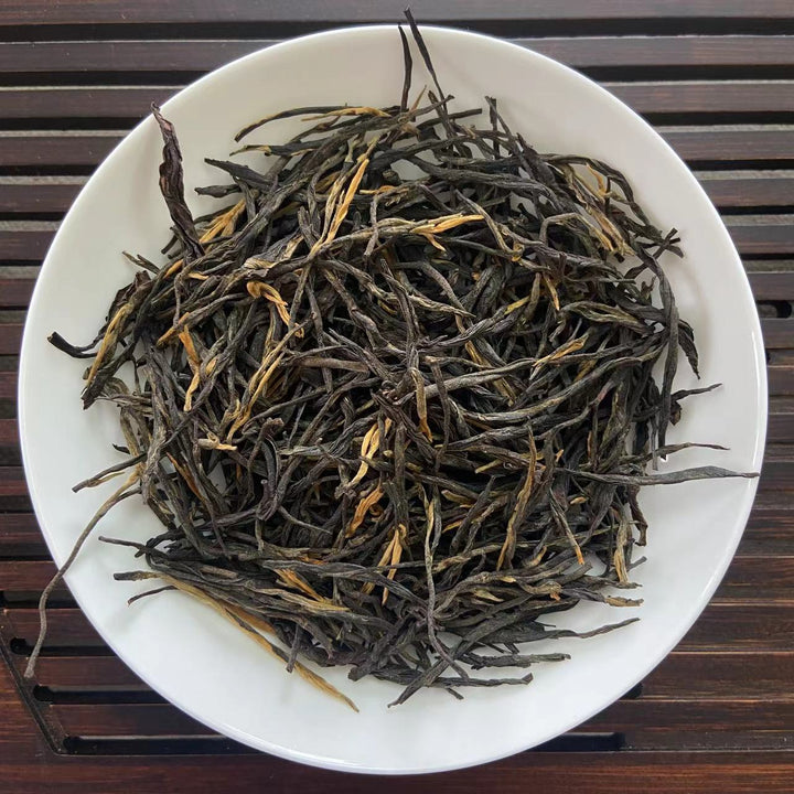 2024 Black Tea "Song Zhen" (Pine Like Needle - 1 Bud 2 Leaves) A Grade, Loose Leaf Tea, Dian Hong, FengQing, Yunnan