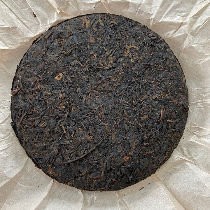 2014 Sanhe "Chen Nian Bing" (Liubao - Aged Cake) 400g Liu Pao Tea, Dark Tea, Wuzhou, Guangxi Province
