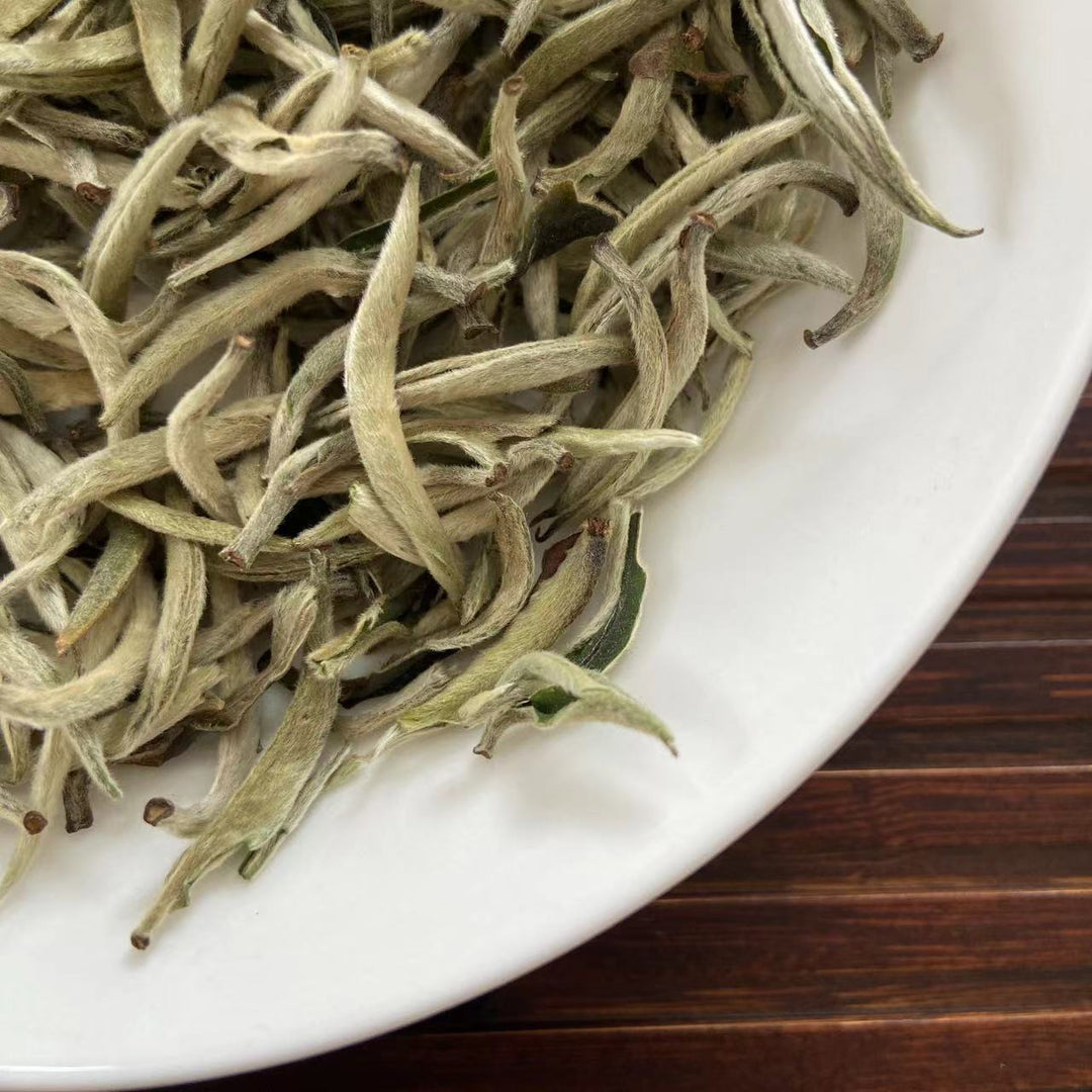 2024 Early Spring White Tea "Da Bai Ya - Yue Guang Bai" (Giant White Bud - Moonlight) A++ Grade, Loose Leaf Tea, JingGu BaiCha, YunNan Province.