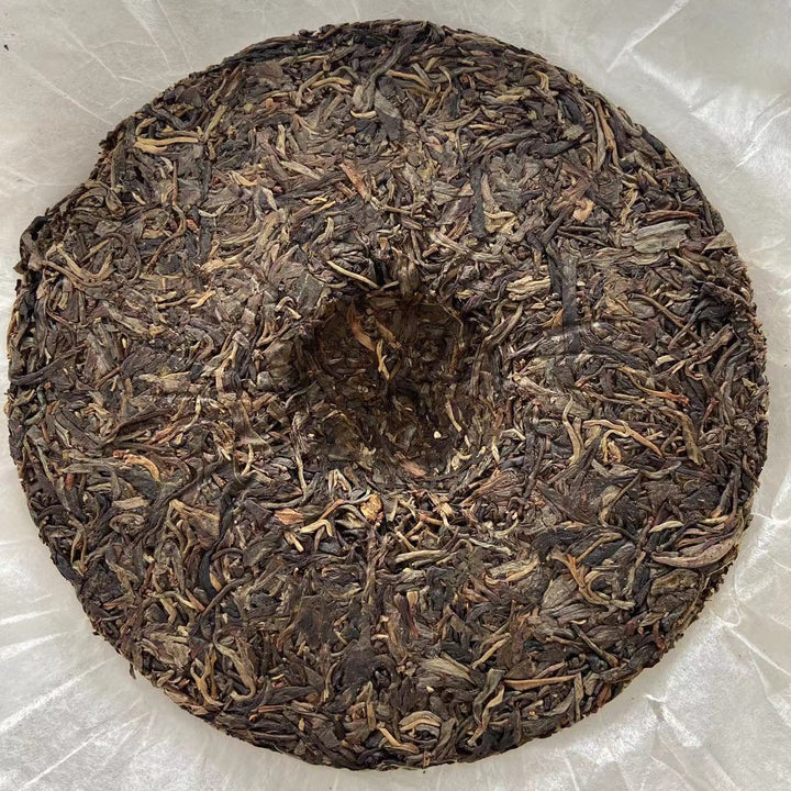 2008 BingZhongDao "Gu Shu Cha" (Old Tree - Double Golden Awards - Bingdao ) Cake 400g, Puerh Sheng Cha Raw Tea, Mengku