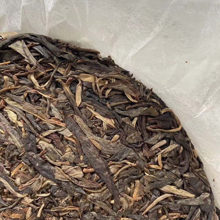 2008 BingZhongDao "Gu Shu Cha" (Old Tree - Double Golden Awards - Bingdao ) Cake 400g, Puerh Sheng Cha Raw Tea, Mengku