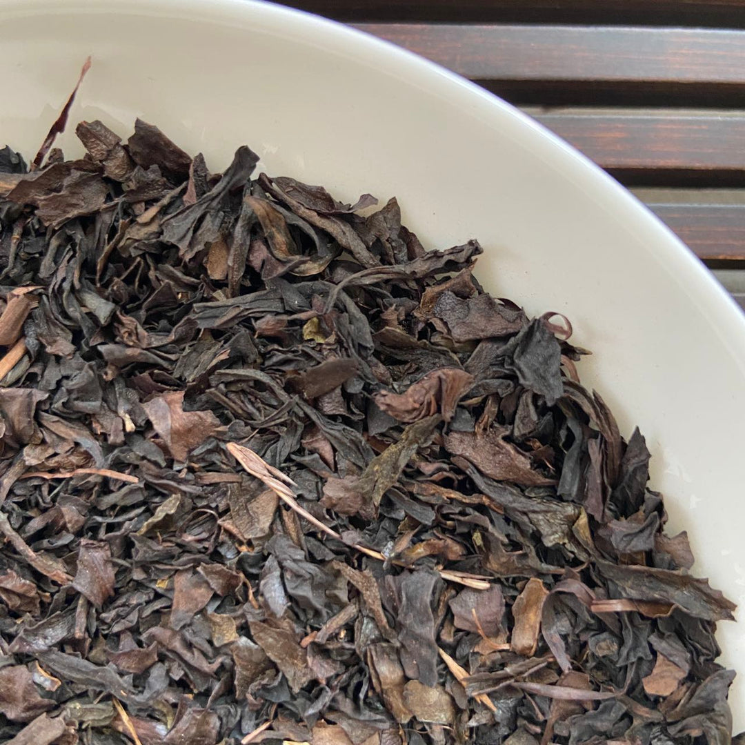 [03.29.2024-Batch] Broken Leaf "Da Hong Pao" (Standard Blend - 6th Grade) Medium-Heavy Roasted Wuyi Yancha, Rock / Cliff Oolong Tea