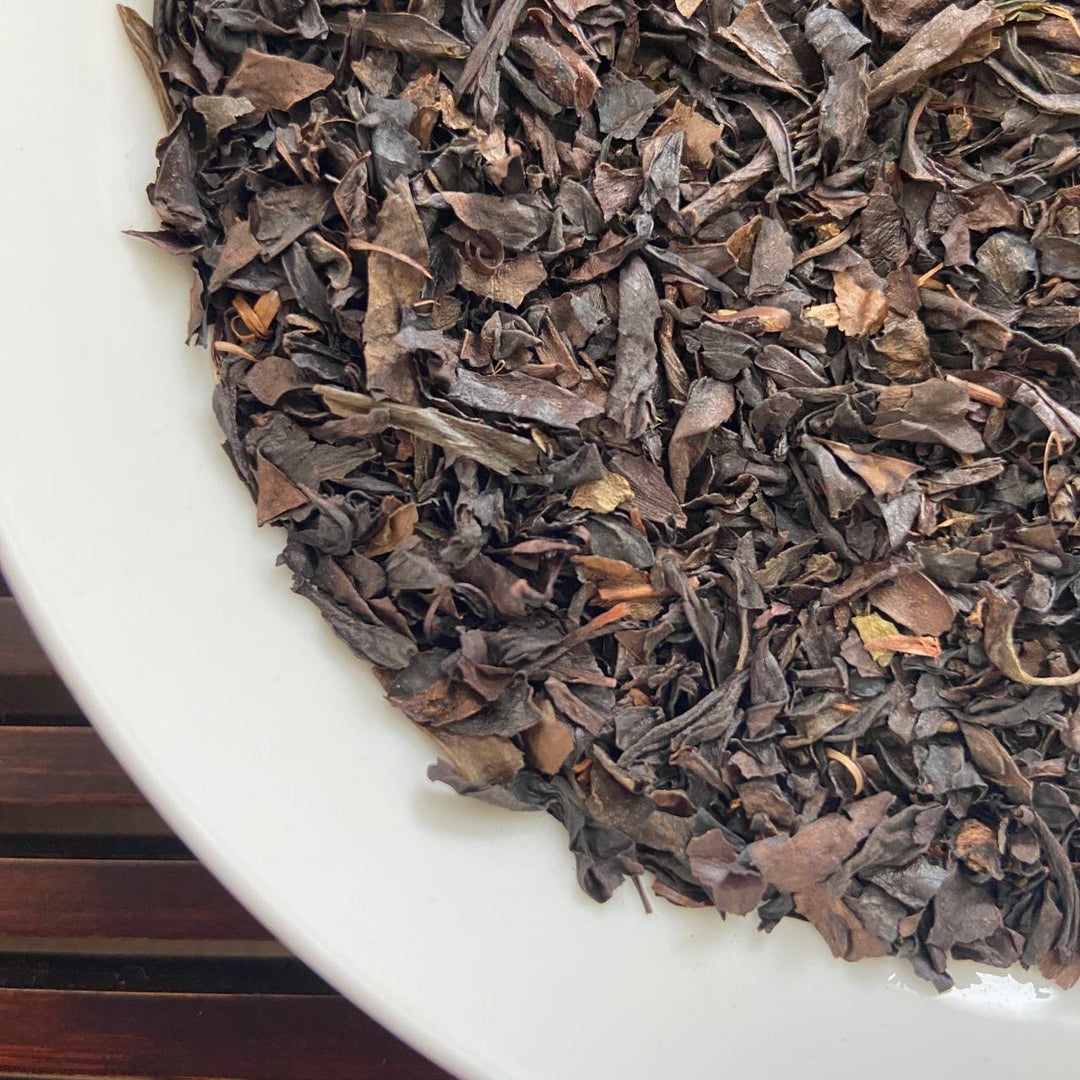 [03.29.2024-Batch] Broken Leaf "Da Hong Pao" (Standard Blend - 6th Grade) Medium-Heavy Roasted Wuyi Yancha, Rock / Cliff Oolong Tea