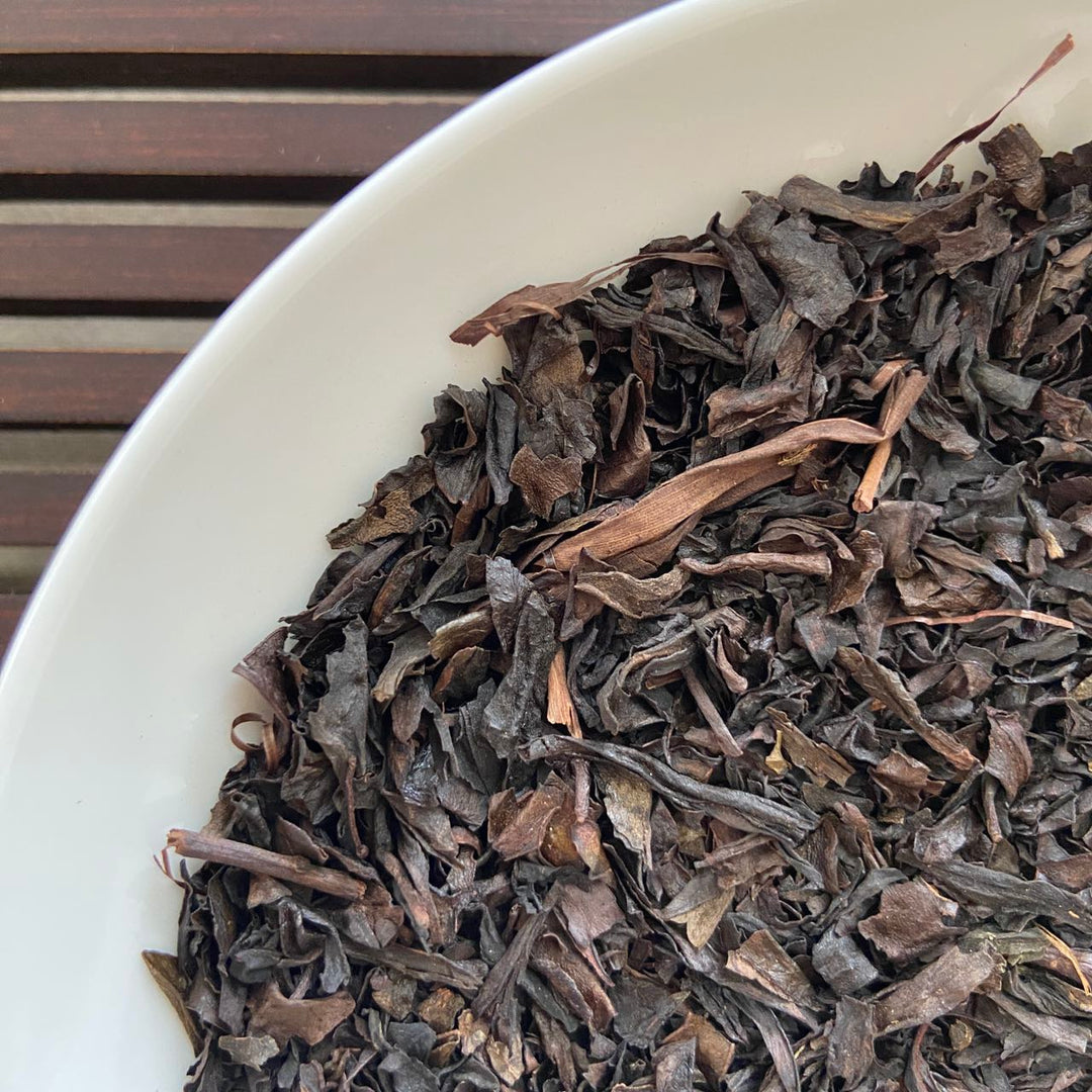 [03.29.2024-Batch] Broken Leaf "Da Hong Pao" (Standard Blend - 6th Grade) Medium-Heavy Roasted Wuyi Yancha, Rock / Cliff Oolong Tea