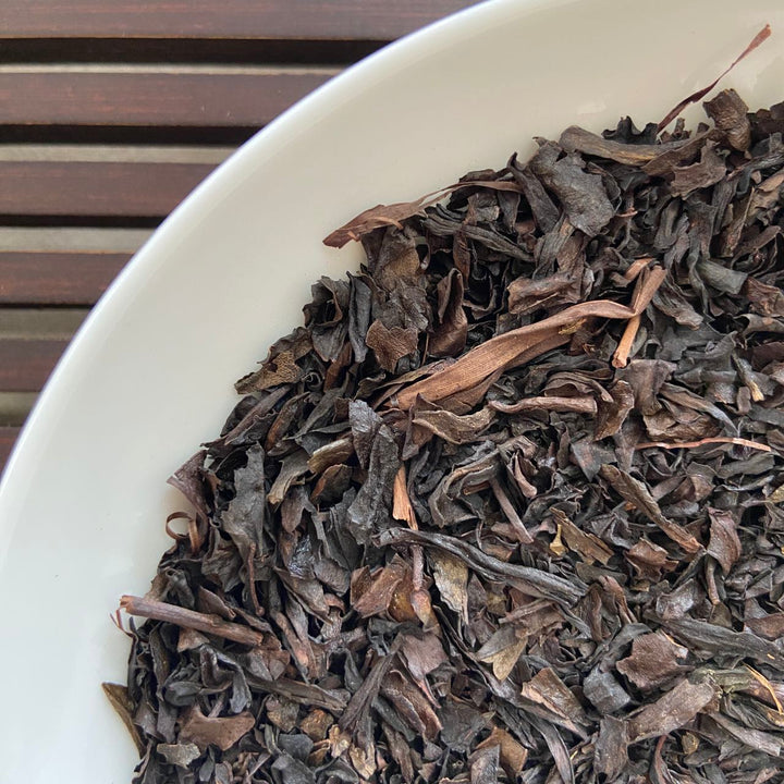[03.29.2024-Batch] Broken Leaf "Da Hong Pao" (Standard Blend - 6th Grade) Medium-Heavy Roasted Wuyi Yancha, Rock / Cliff Oolong Tea