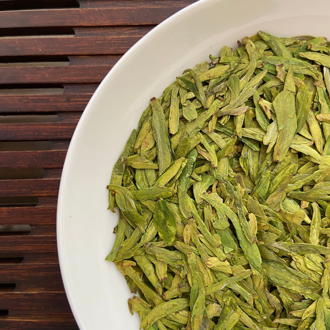 2024 Early Spring "Long Jing" (Dragon Well) A+++ Grade Green Tea, ZheJiang Province.