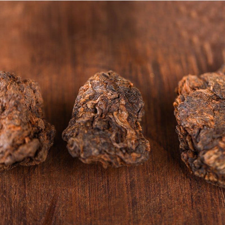 2020 LaoTongZhi "Lao Cha Tou" ( Old Tea Head - Loose Chunk) Puerh Ripe Tea Shou Cha