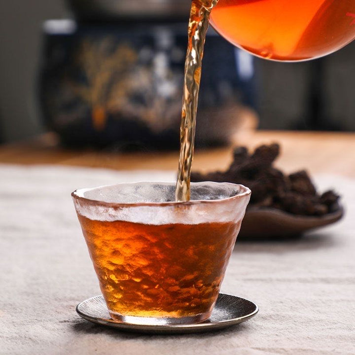2020 LaoTongZhi "Lao Cha Tou" ( Old Tea Head - Loose Chunk) Puerh Ripe Tea Shou Cha
