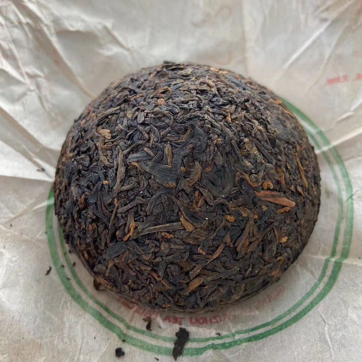 2015 SanHe "0323" Tuo 100g Liu Bao Tea, Liubao, Liupao, Wuzhou, Guangxi