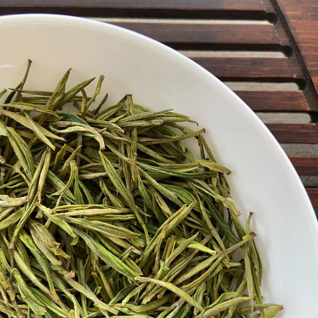2024 Early Spring " An Ji Bai Cha "(AnJi BaiCha) A+++ Grade, Green Tea, ZheJiang Province.