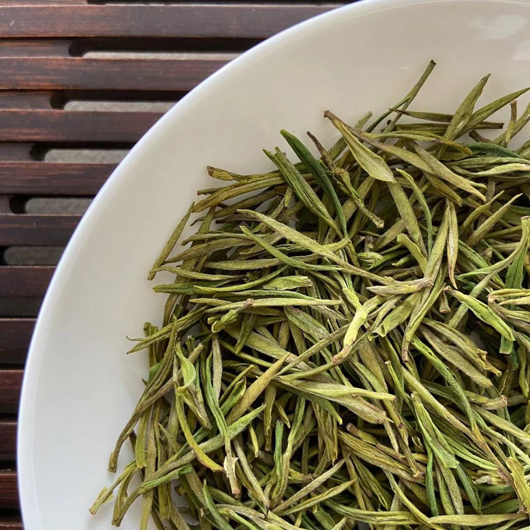 2024 Early Spring " An Ji Bai Cha "(AnJi BaiCha) A+++ Grade, Green Tea, ZheJiang Province.