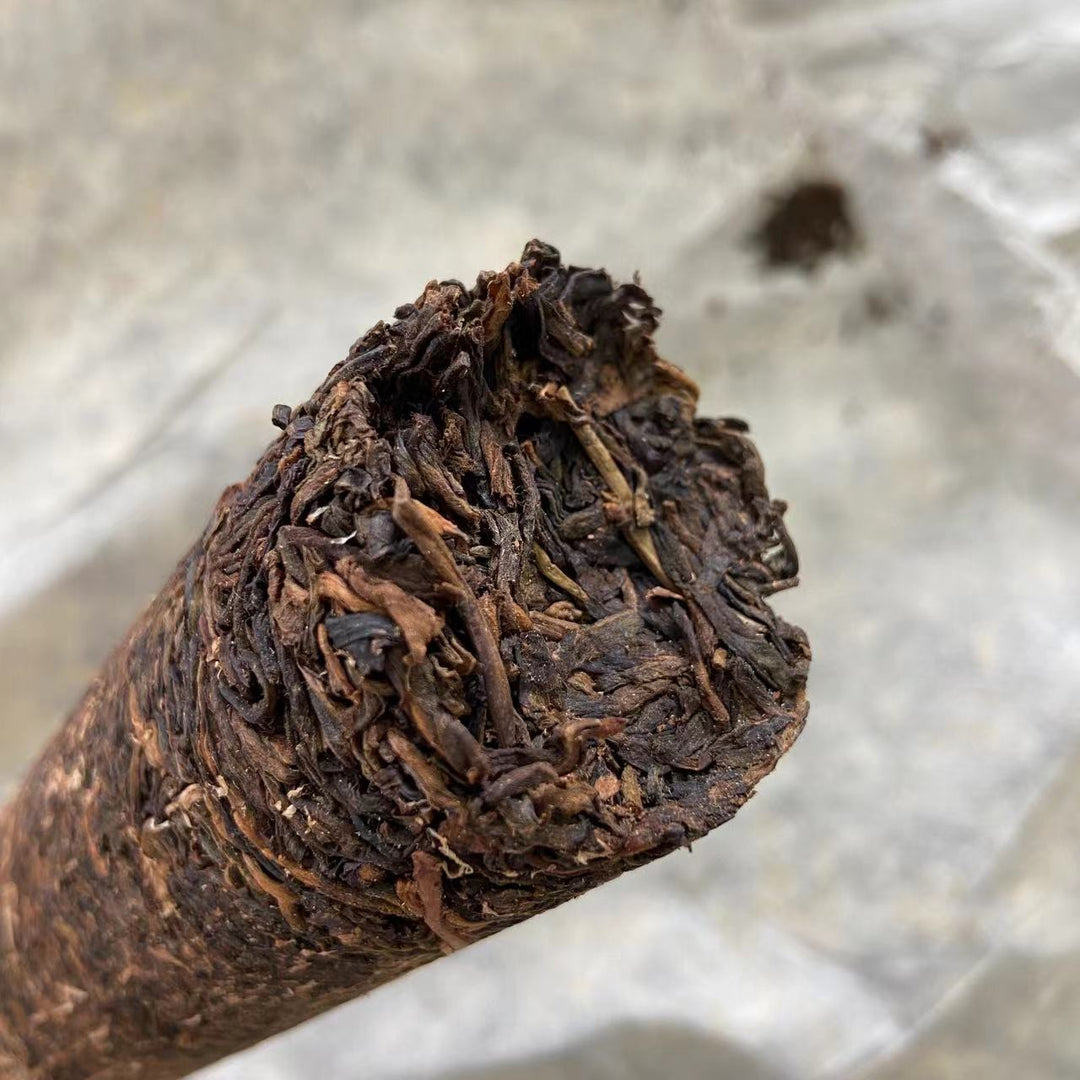 2005 TMK "Na Ka - Zhu Tong Cha" (Naka - Bamboo Tube Tea) Cyliner Puerh Raw Tea Sheng Cha.