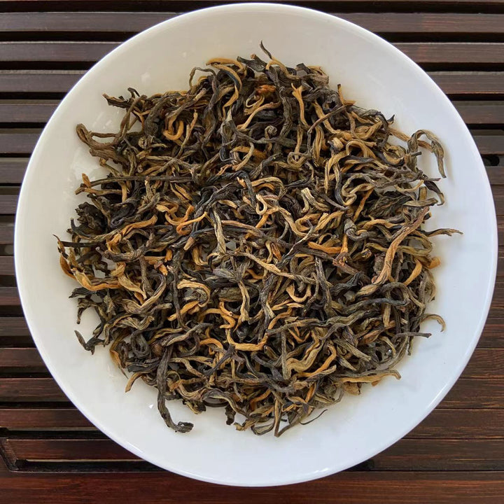 2024 Black Tea "Mao Feng - Te Ji - Tou Chun"  (Maofeng - Special Grade - Early Spring), Loose Leaf Tea, Dian Hong, Feng Qing, Yunnan