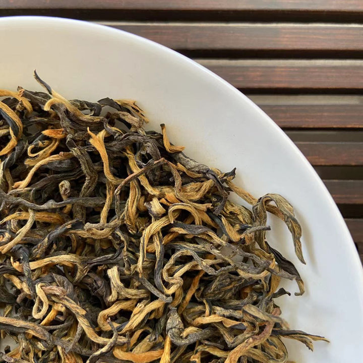 2024 Black Tea "Mao Feng - Te Ji - Tou Chun"  (Maofeng - Special Grade - Early Spring), Loose Leaf Tea, Dian Hong, Feng Qing, Yunnan