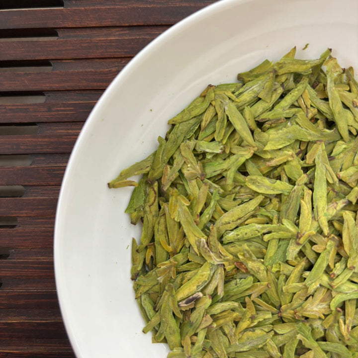 2024 Early Spring "Long Jing" (Dragon Well) A++++ Grade Green Tea, ZheJiang Province.