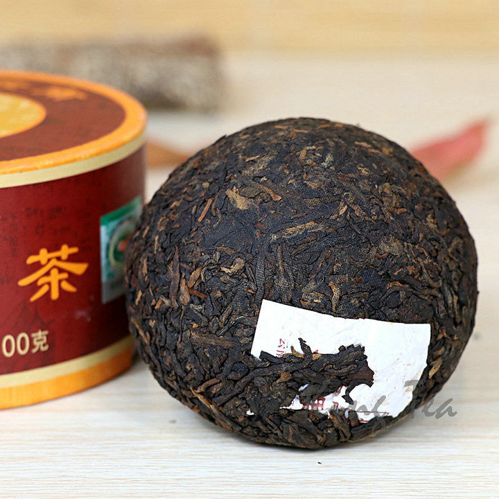 2017 XiaGuan "Da Li Tuo" Boxed 100g  Puerh Ripe Tea Shou Cha