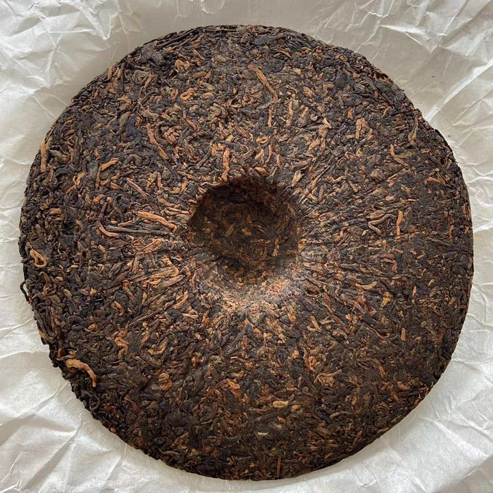 2016 MengKu RongShi "Gong Ting" (Palace) Cake 400g Puerh Ripe Tea Shou Cha