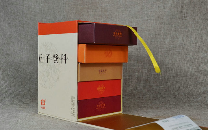 2013 DaYi "Wu Zi Deng Ke" ( 5 Sons ) Cake 150g Puerh Sheng Cha Raw Tea