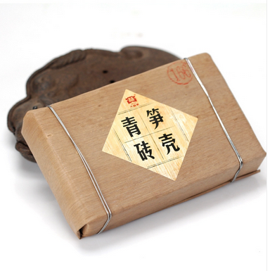 2012 DaYi "Sun Ke Qing Zhuan" (Bamboo Green Brick) Tuo 250g Puerh Sheng Cha Raw Tea