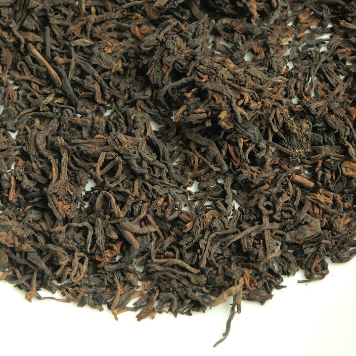 2004 SanHe "Jin Hua Liu Bao"(Golden Flower Liubao A+++ Grade ) Loose Leaf Dark Tea Wuzhou, Guangxi