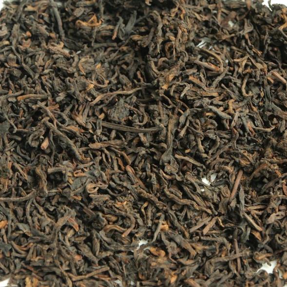 2004 SanHe "Jin Hua Liu Bao"(Golden Flower Liubao A+++ Grade ) Loose Leaf Dark Tea Wuzhou, Guangxi
