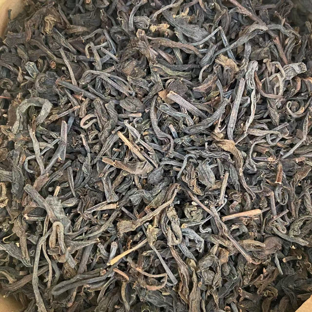 2017 SanHe "Qiao Mu Zhi Chu - San Ji" (Spring of Arbor Tree - 3rd Grade Material- Aged from 2017) 600g/Basket Liubao Loose Leaf Dark Tea Wuzhou, Guangxi