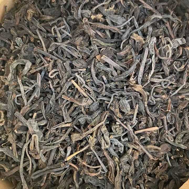 2017 SanHe "Qiao Mu Zhi Chu - San Ji" (Spring of Arbor Tree - 3rd Grade Material- Aged from 2017) 600g/Basket Liubao Loose Leaf Dark Tea Wuzhou, Guangxi