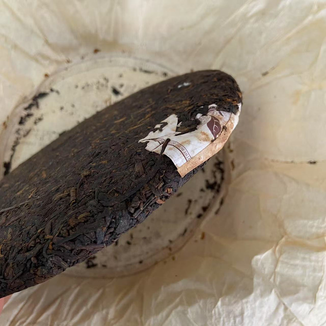 2006 GuangYuanHao "Ge De Bao Hao Zhi Lv" (Ostindiefararen Götheborg) Cake 357g Puerh Shou Cha Ripe Tea