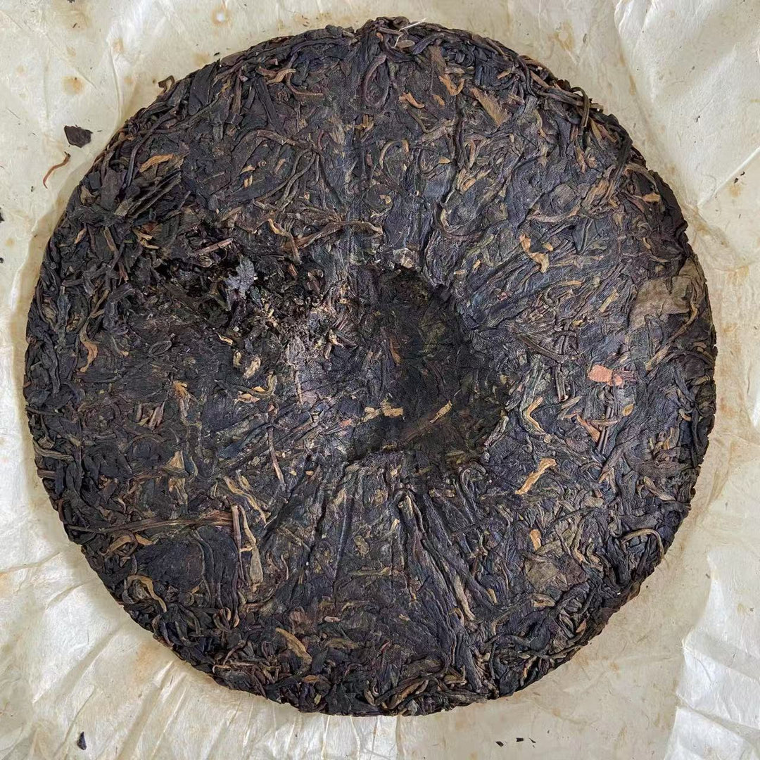 2012 XiaGuan "Lv Da Shu - Yi Wu Zheng Shan - Lao Shu Cha" (Green Big Tree - Yiwu Mountain - Old Tree) Cake 357g Puerh Raw Tea Sheng Cha