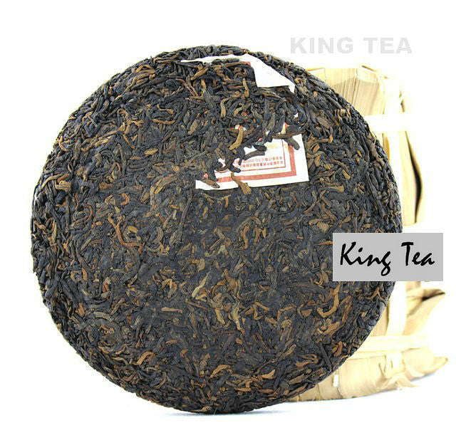 2008 MengKu RongShi "Mu Ye Chun" (Mellow Tree Leaf) Cake 145g Puerh Ripe Tea Shou Cha