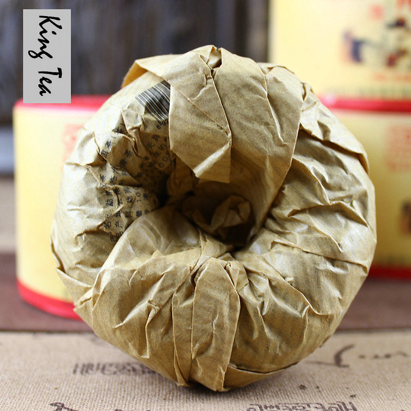 2010 MengKu RongShi "Jia Ji" (1st Grade) Tuo 100g Puerh Raw Tea Sheng Cha
