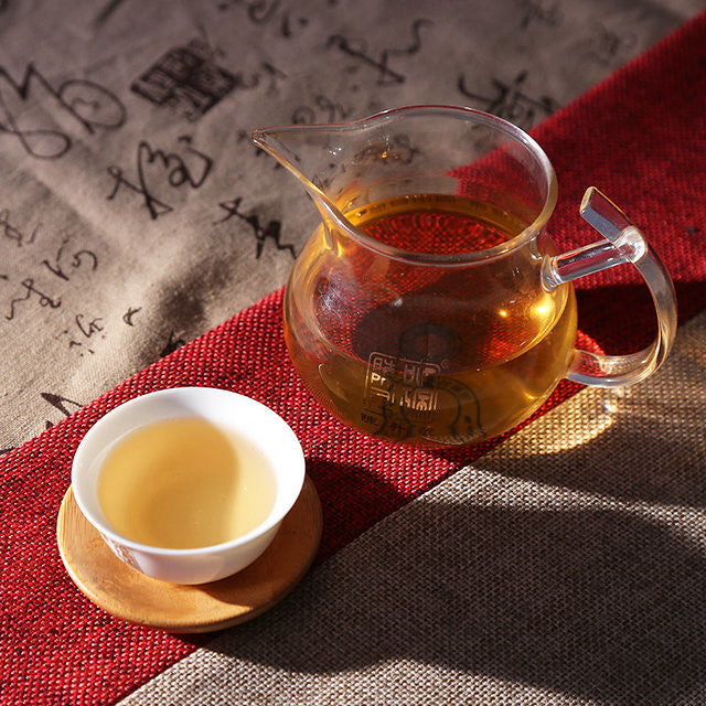 2015 ChenShengHao "Ba Wang Qing Bing" (King Green Cake) 357g Puerh Raw Tea Sheng Cha