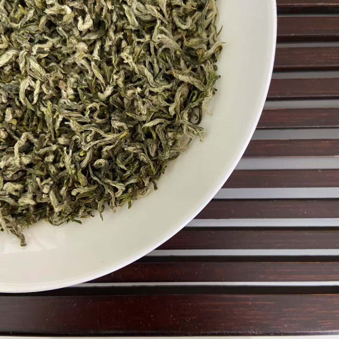 2025 Early Spring "Meng Ding Gan Lu" (Mengding Ganlu / Sweet Dew) A+++++ Grade Green Tea, Si Chuan Province.