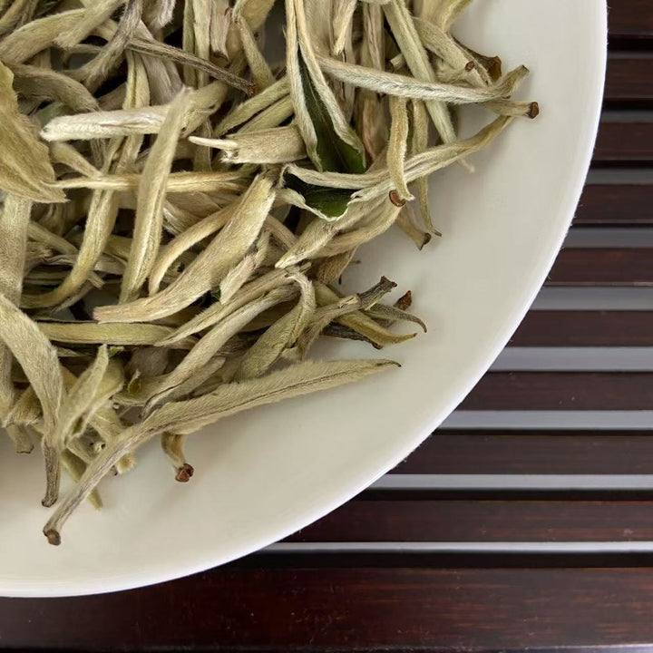 2025 Early Spring White Tea "Da Bai Ya - Yue Guang Bai" (Giant White Bud - Moonlight) A++ Grade, Loose Leaf Tea, JingGu BaiCha, YunNan Province.