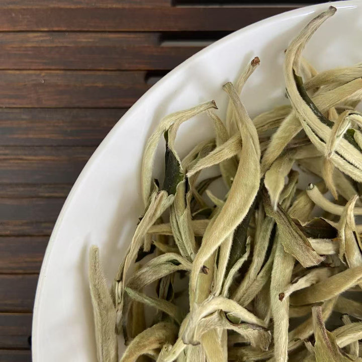 2025 Early Spring White Tea "Da Bai Ya - Yue Guang Bai" (Giant White Bud - Moonlight) A++ Grade, Loose Leaf Tea, JingGu BaiCha, YunNan Province.