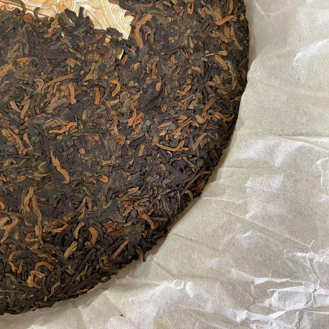 2015 DaYi "7572" Cake  1st Batch 357g Puerh Shou Cha Ripe Tea