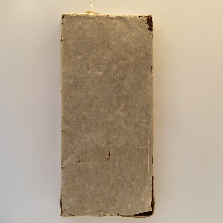 2009 Chuan "Qing Zhuan Cha" (Green Brick Tea) 1700g Dark Tea, ZhaoLiQiao Tea Factory, Hubei Province