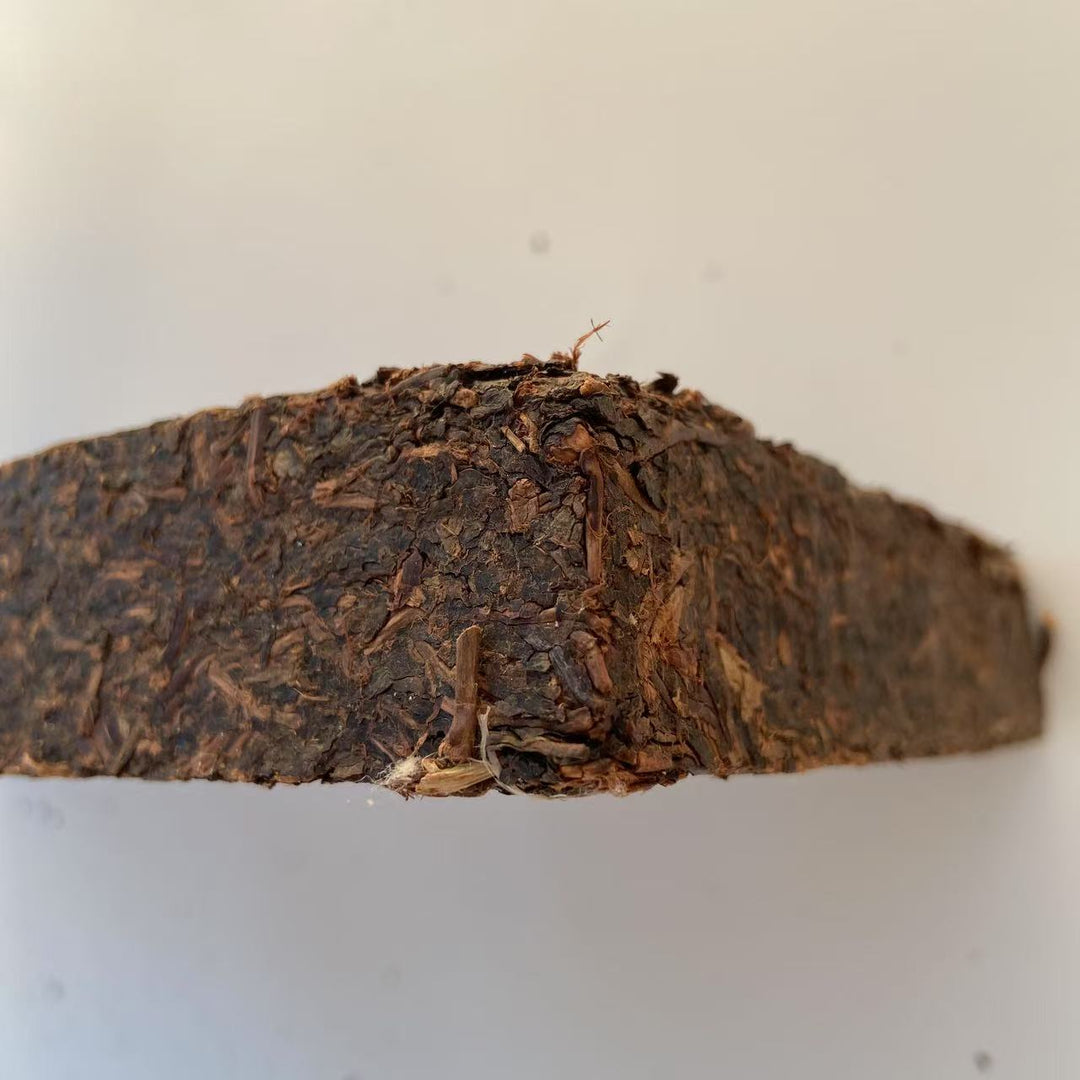 2009 Chuan "Qing Zhuan Cha" (Green Brick Tea) 1700g Dark Tea, ZhaoLiQiao Tea Factory, Hubei Province